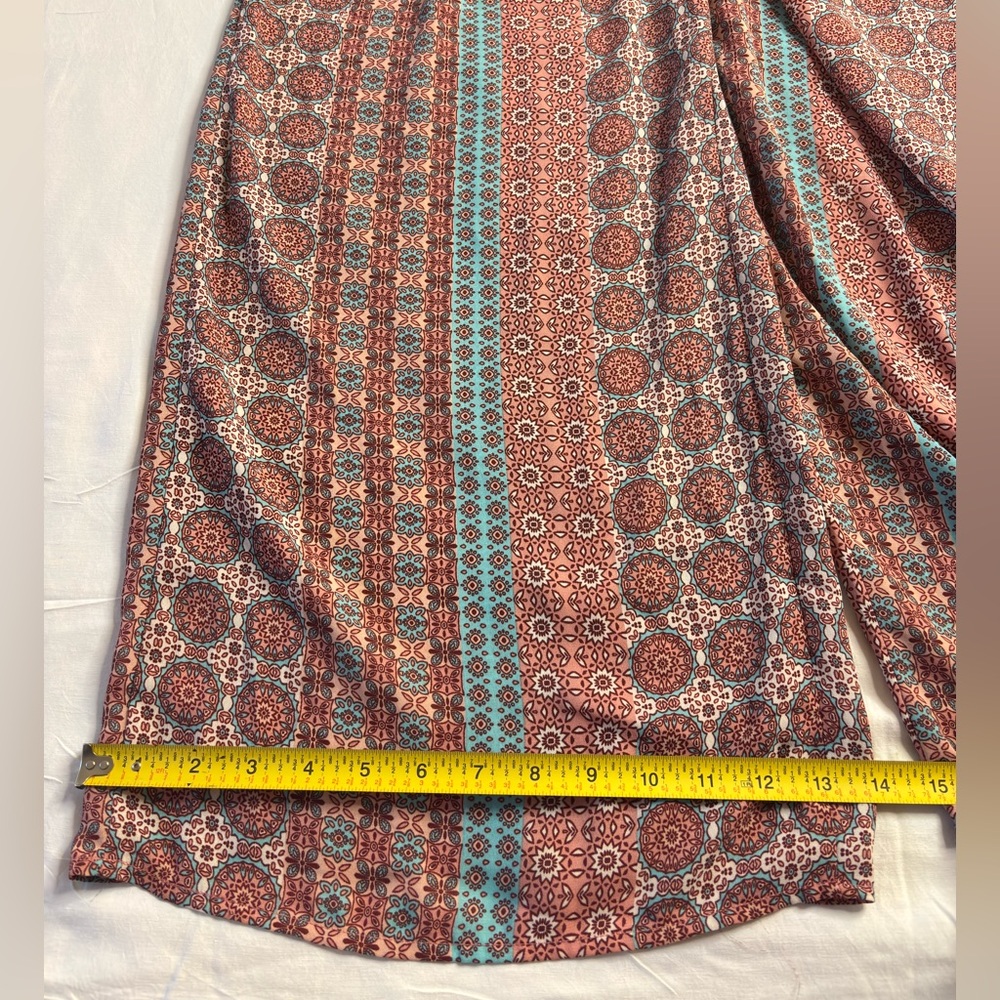 Chic Patterned Wide-Leg Pants - Picture 5 of 9